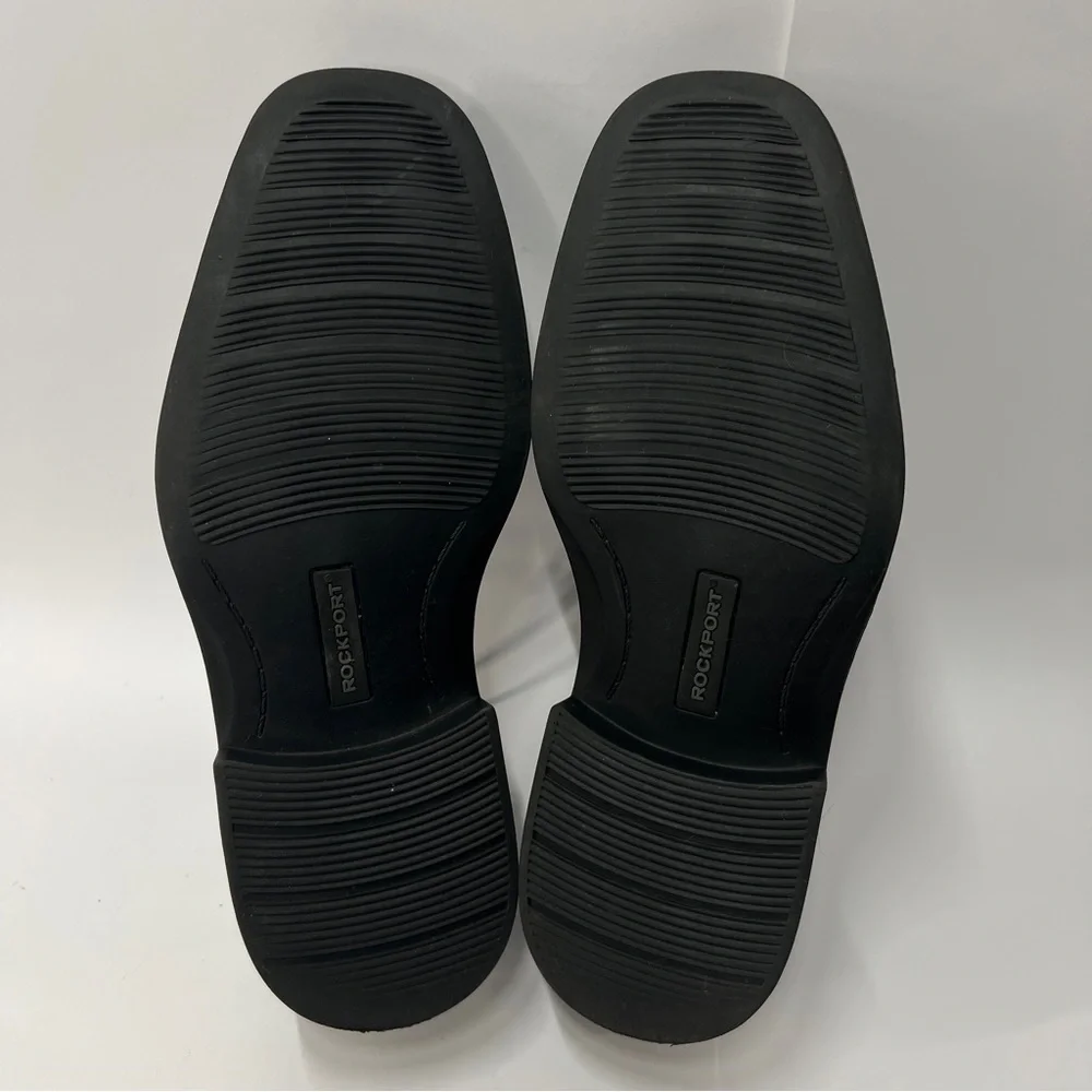 ROCKPORT Men’s Size 9 Black Lace Up Dress Shoe